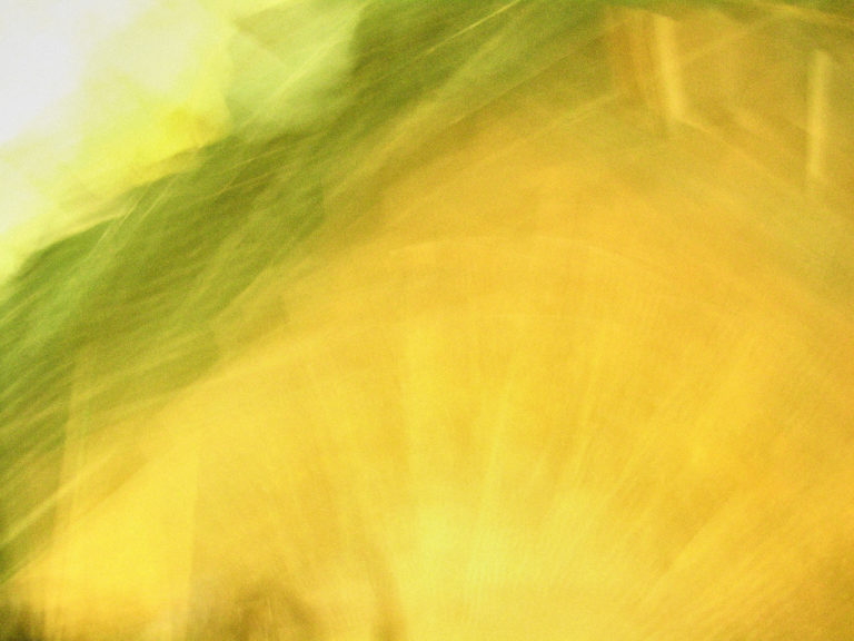 Abstract Yellow Swirl