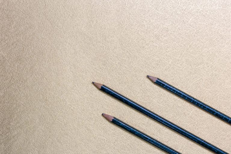Pencils Flat lay Background