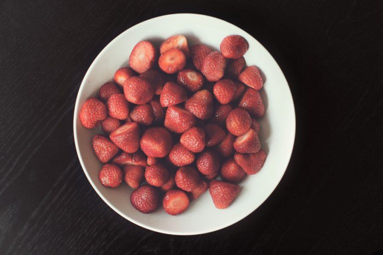 Large Bowl of Strawberries