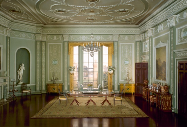 E-10: English Dining Room of the Georgian Period, 1770-90