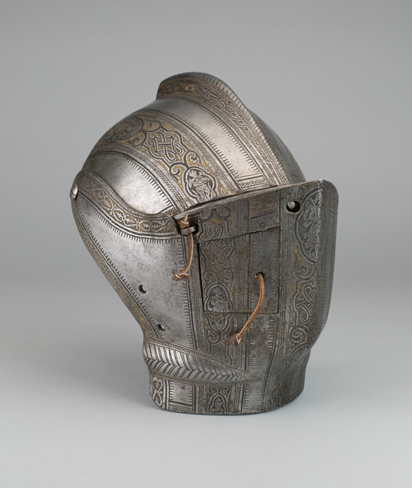 Portions of a Jousting Helmet