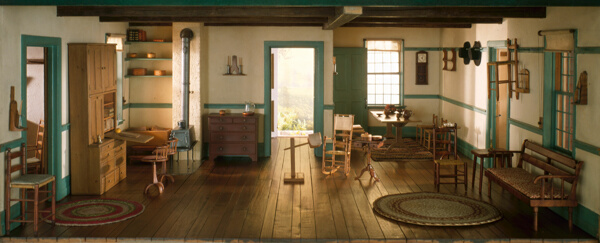 A18: Shaker Living Room, c. 1800