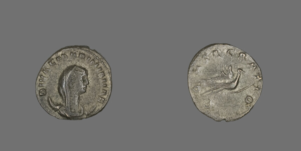 Antoninianus (Coin) Portraying Mariniana