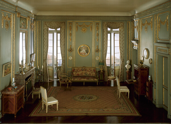 E-24: French Salon of the Louis XVI Period, c. 1780