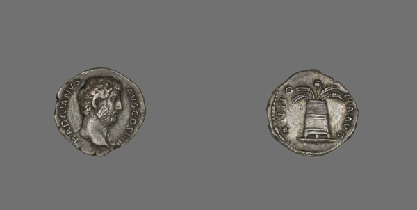 Denarius (Coin) Portraying Emperor Hadrian