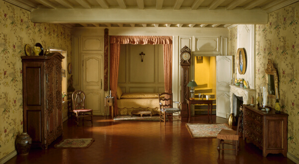 E-22: French Provincial Bedroom of the Louis XV Period, 18th Century
