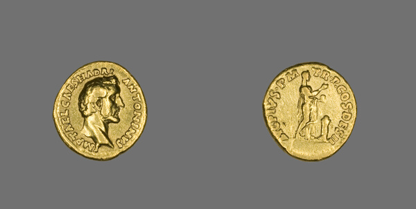 Aureus (Coin) Portraying Emperor Antoninus Pius