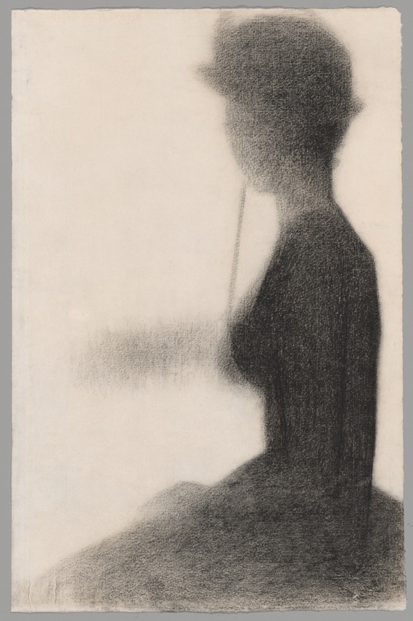 Seated Woman with a Parasol (study for La Grande Jatte)