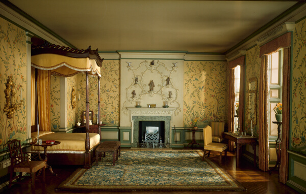 E-8: English Bedroom of the Georgian Period, 1760-75