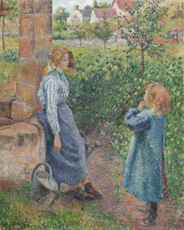 Woman and Child at the Well