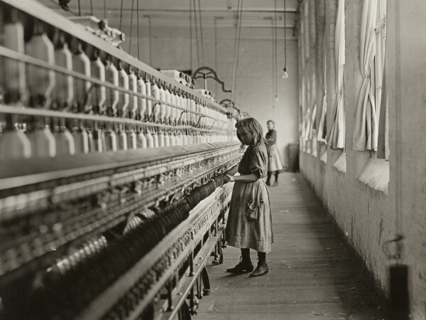 Sadie Pfeifer, a Cotton Mill Spinner, Lancaster, South Carolina