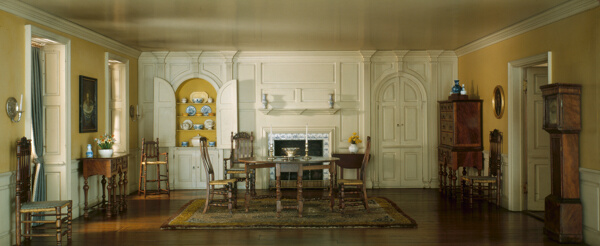 A3: Massachusetts Dining Room, 1720