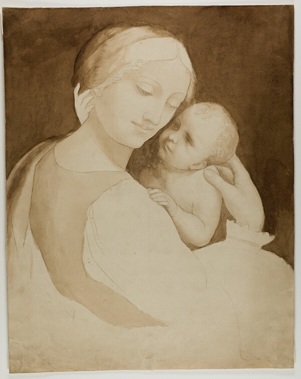 Madonna and Child (recto), and Fragment of Woman's Torso (verso)