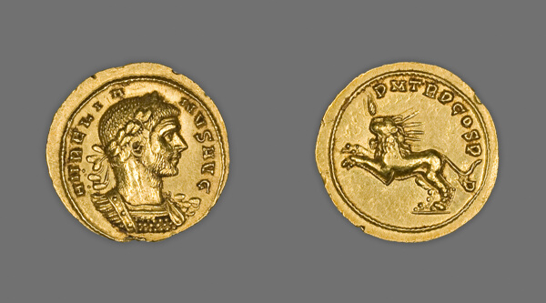 Aureus (Coin) Portraying Emperor Aurelian