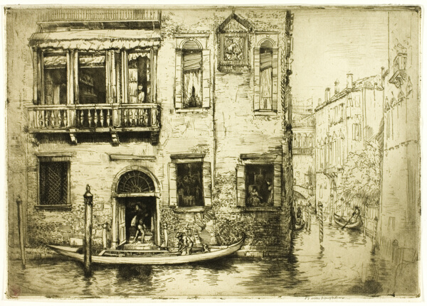The Canal of the Little Saint, Venice