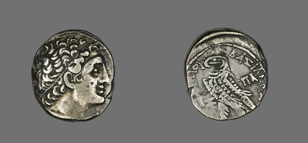 Tetradrachm (Coin) Portraying King Ptolemy of Cyprus