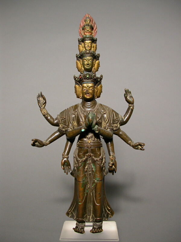 Eleven-Headed Bodhisattva Avalokiteshvara