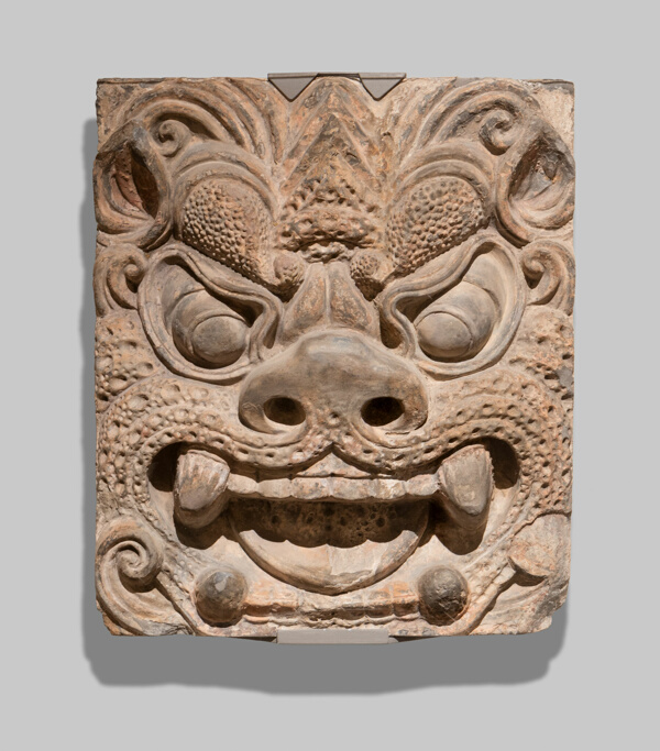 Architectural Brick with Ogre Mask