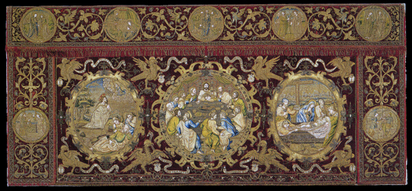 Altar Frontal Depicting Scenes from the Life of Christ