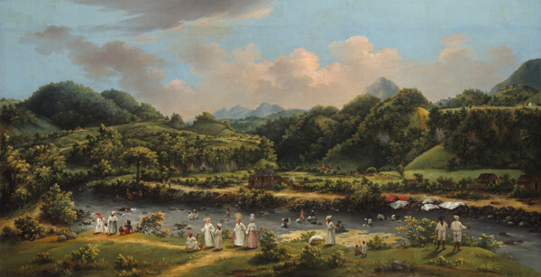 View on the River Roseau, Dominica