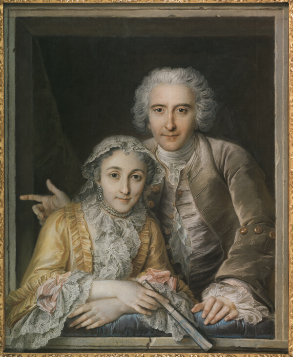 Portrait of Philippe Coypel and His Wife