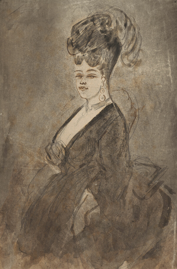 Three-Quarter Length Portrait of a Woman