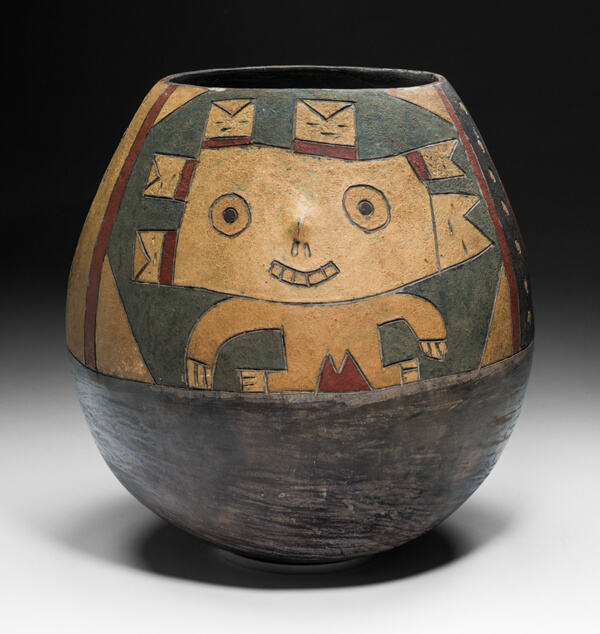 Jar with Anthropomorphic Figure