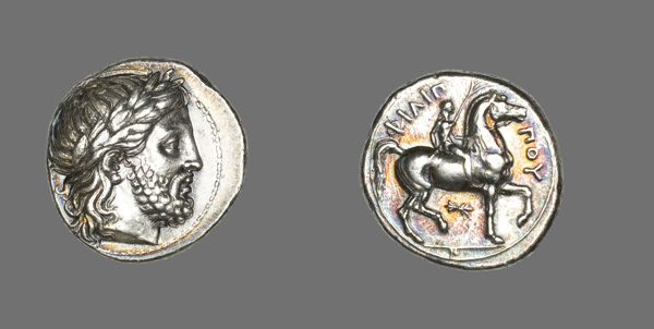 Tetradrachm (Coin) Depicting the God Zeus