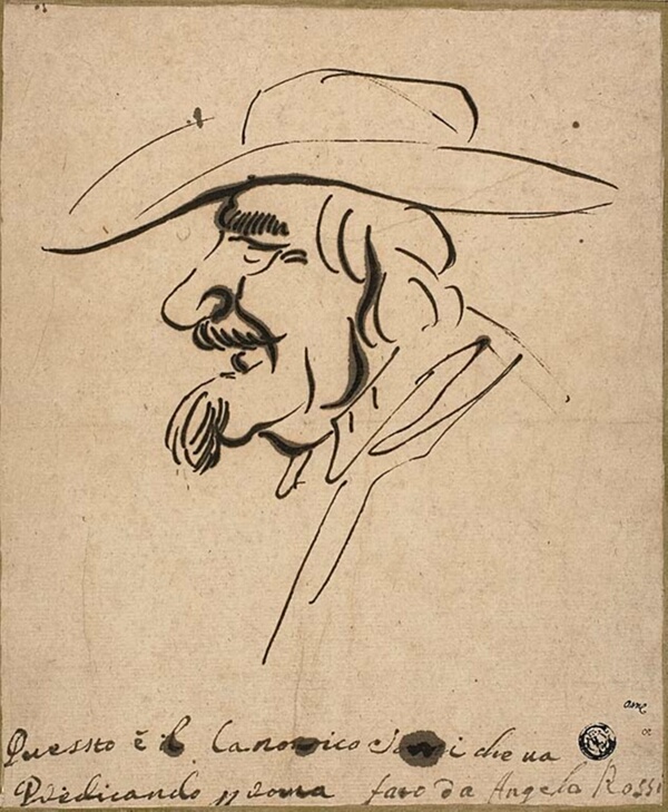 Caricature of Canon Sorri