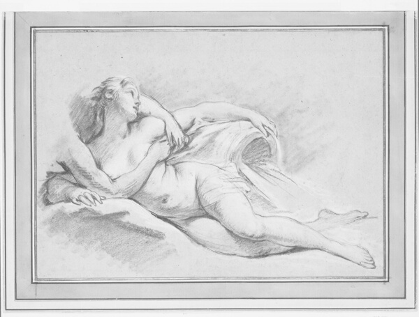 A Study for Two Nymphs