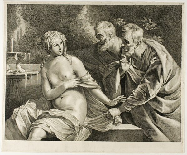 Susanna and the Elders, from Cabinet Reynst