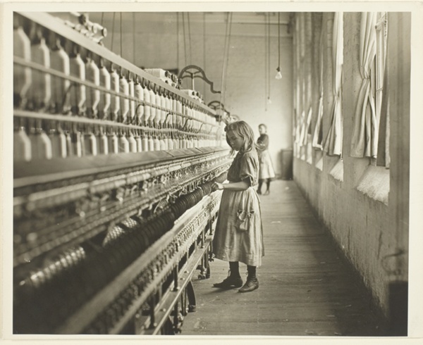 Sadie Pfeifer, a Cotton Mill Spinner, Lancaster, South Carolina