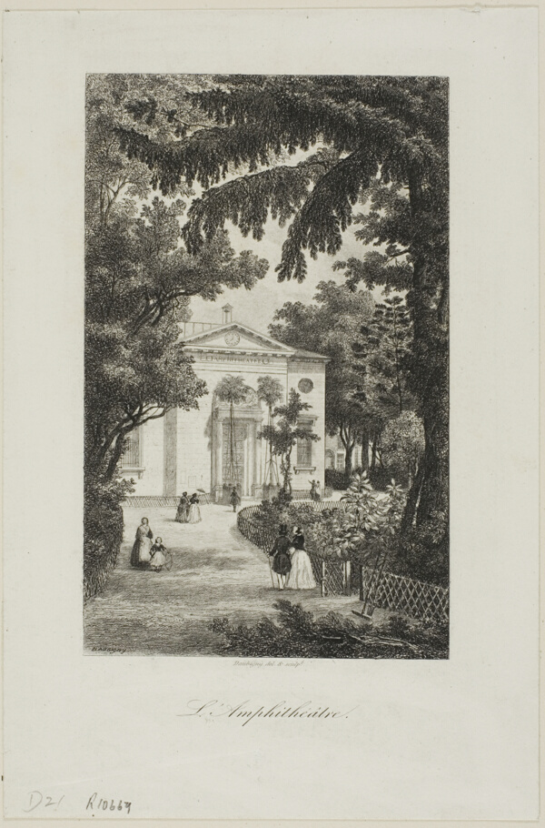The Amphitheatre of the Jardin des Plantes