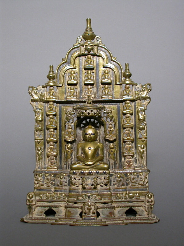 Altarpiece with Twenty-Second Jaina Tirthankara Neminatha Surrounded by Twenty-Three Other Tirthankaras
