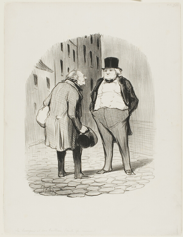 The Bourgeois and His Tailor, plate 5 from Les Bons Bourgeois