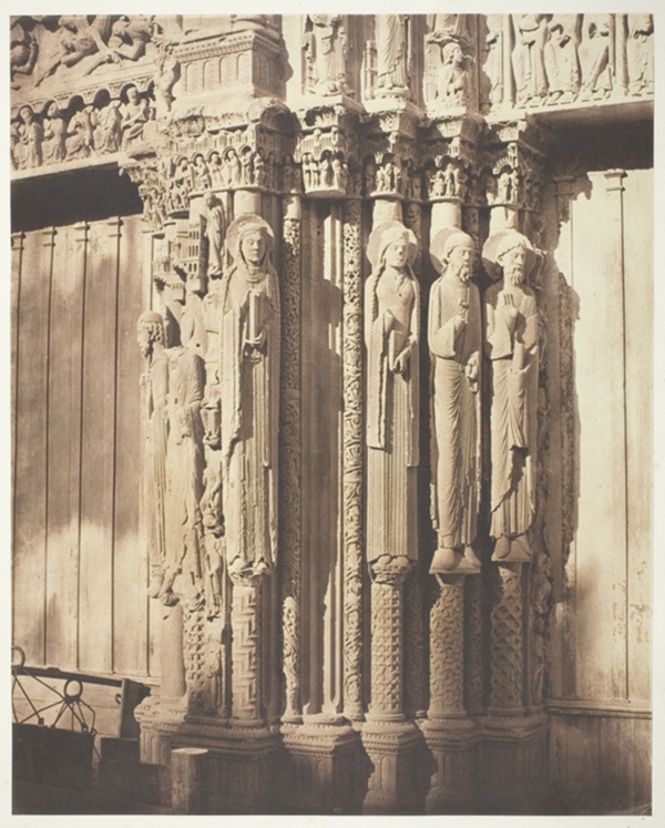 Chartres Cathedral, West Facade; Royal Portal, Central Bay