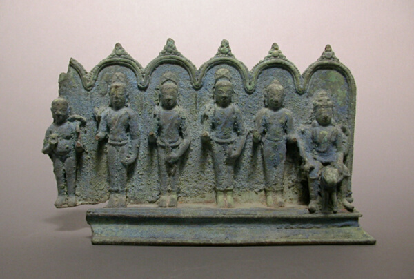 Fragment of a Tableau with Avatars of Vishnu