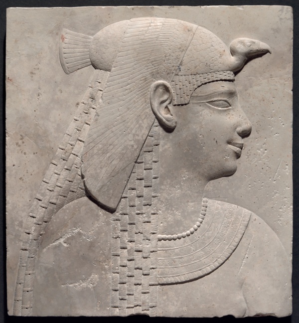 Plaque Depicting a Queen or Goddess