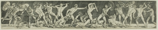 Battle of Eighteen Nude Men