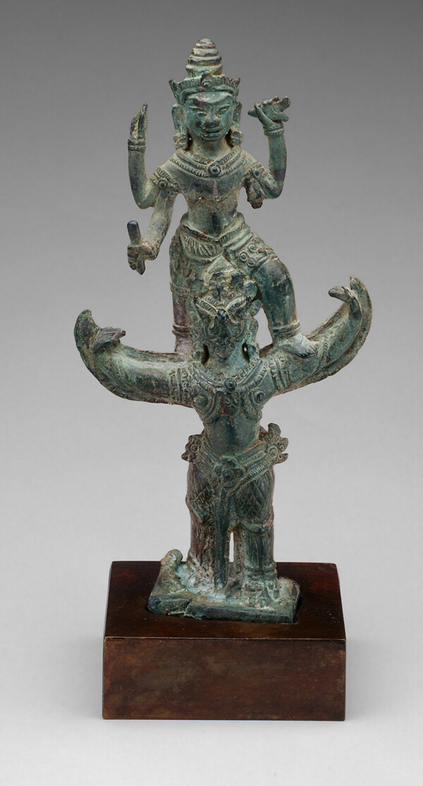 God Vishnu on His Mount, Garuda