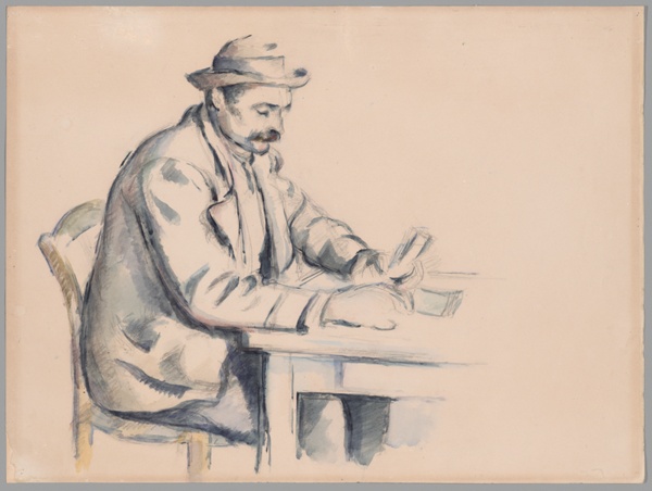 A Study for the Card Players