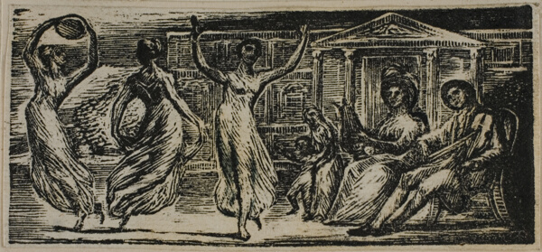 Menalcas Watching Women Dance, from The Pastorals of Virgil