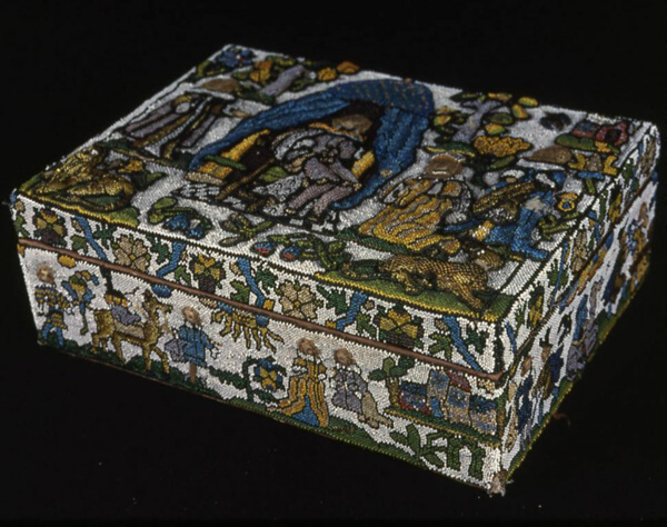 Writing Box Depicting King Solomon and the Queen of Sheba