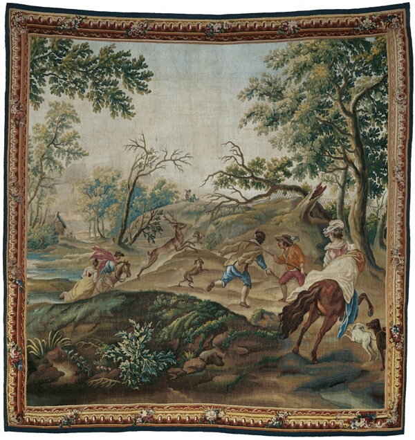 The Stag Hunt, from Pastoral Hunting Scenes