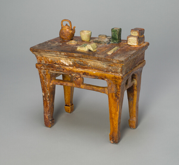 Miniature Table with Scholarly Implements (Mingqi)