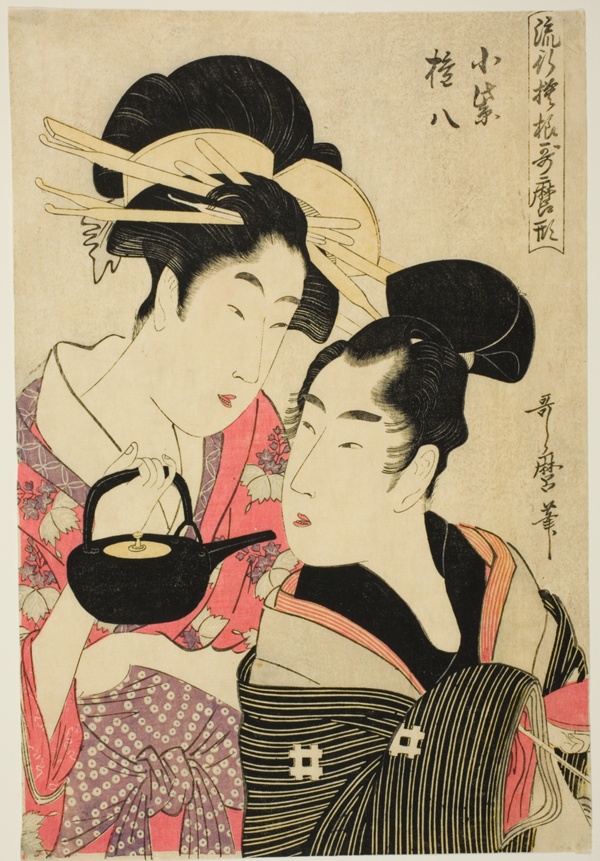 Komurasaki and Gonpachi, from the series 