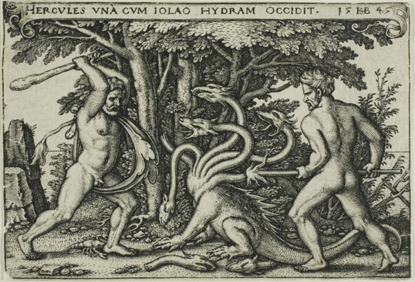 Hercules and the Hydra, from The Labors of Hercules