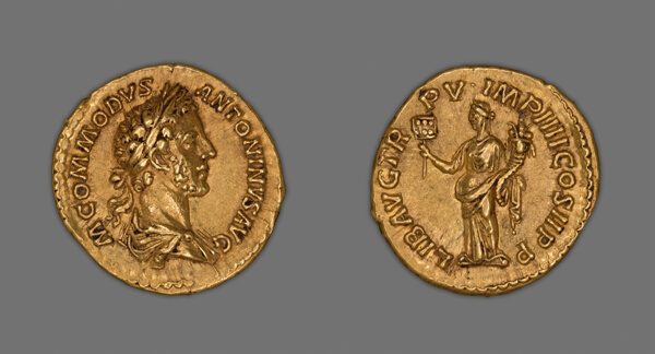 Aureus (Coin) Portraying Emperor Commodus