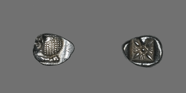 Diobol (Coin) Depicting Forepart of Lion