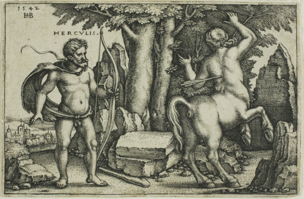 Hercules and Nessus, from The Labors of Hercules